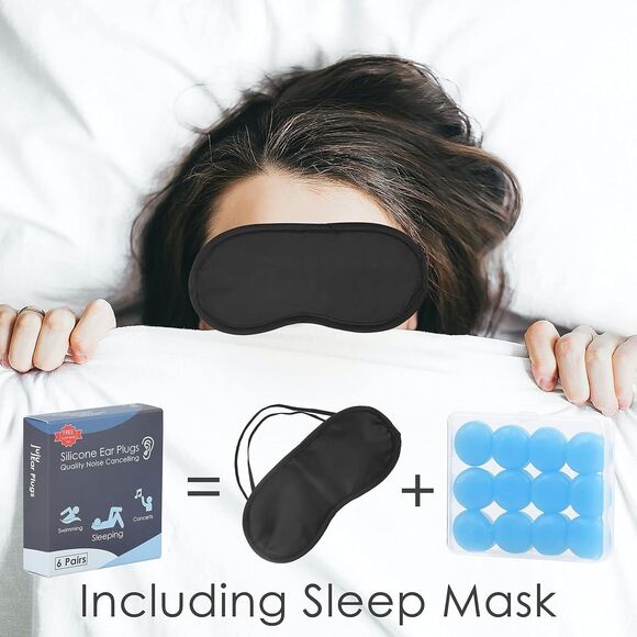 6 Pair Juju Silicone Ear Plugs Sleeping Earplugs Noise Cancelling Sleep Swimming - Picture 4 of 7